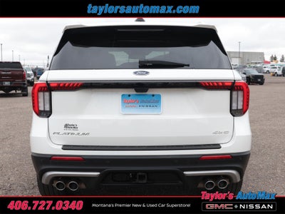 2025 Ford Explorer Platinum