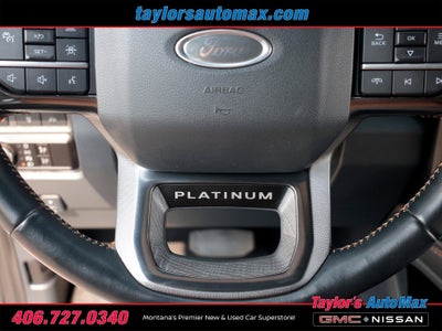 2023 Ford Super Duty F-350 SRW Platinum