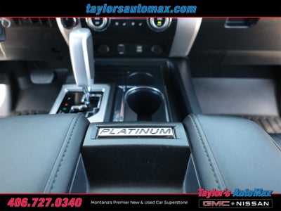 2019 Toyota Tundra 4WD Platinum